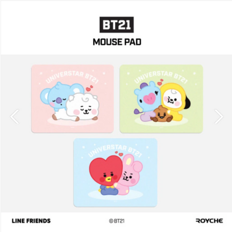 BTS BT21 BABY OFFICIAL MOUSE PAD