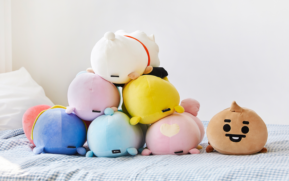 BTS Official Stuffed Pillow Cushion