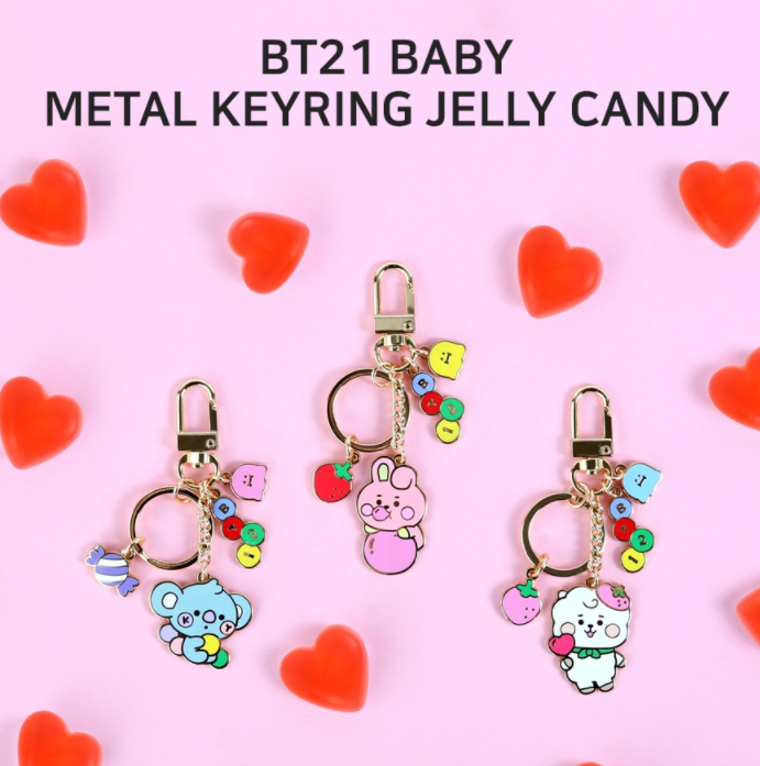 Bt21 hot sale keyring official