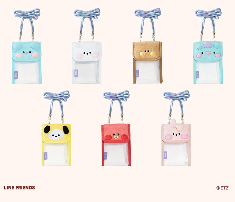 bt21 pvc mini cross bag – k-cutiestar