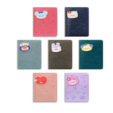 BT21 Leather Patch Card Case