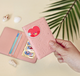 BT21 Leather Patch Card Case