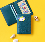 BT21 Leather Patch Card Case