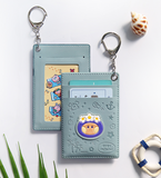 BT21 Leather Patch Card Holder