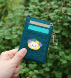 BT21 Leather Patch Card Holder