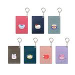 BT21 Leather Patch Card Holder