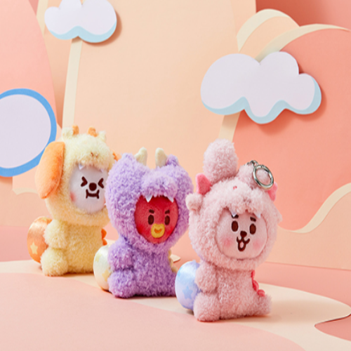 BT21 New Year Dragon Doll Keyring – k-cutiestar