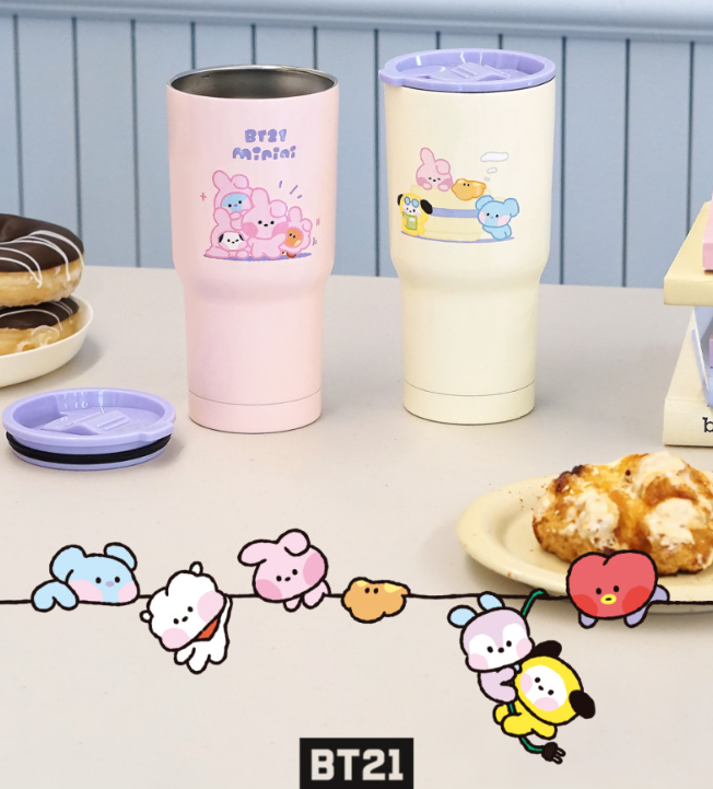 bt21 stainless tumbler – k-cutiestar