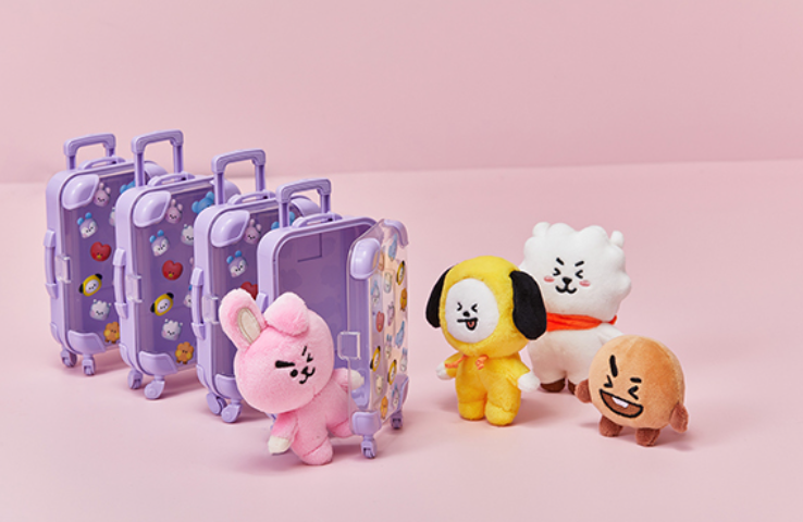 BT21 BIG & TINY Mini Carrier Plush – k-cutiestar