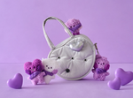 BT21 Purple of Wish Edition mini keyring