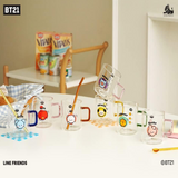 bt21 minini glass cup