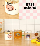 bt21 minini glass cup