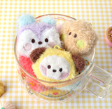 BT21 minini Plush Keyring Face