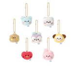 BT21 minini Plush Keyring Face