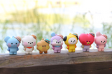 BT21 Figure Keyring Picnic Ver