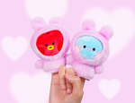 bt21 finger doll keyring