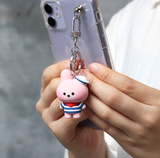 BT21 minini marin Series Figure Keyring