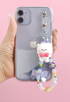 BT21 Beads Strap Keyring Lovely