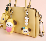 BT21 minini Beads Plush Keyring