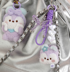 BT21 minini Beads Plush Keyring