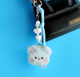 BT21 minini Beads Plush Keyring