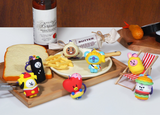 bt21 street food figure keyring