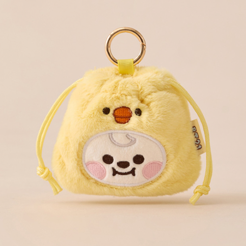 BT21 BABY MINI BAG CHARM POUCH FLUFFY – k-cutiestar