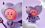 BT21 ANGEL & VILLAIN Villain Plush