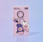 BTS BT21 Official Goods ANGEL & VILLAIN Metal Keyring