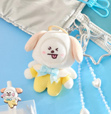 BT21 ANGEL & VILLAIN Angel Plush Keyring