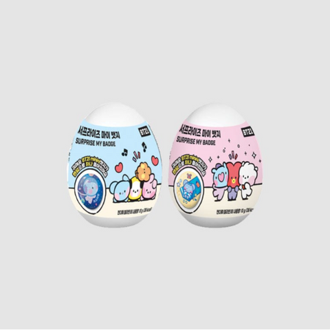 bt21 surprise random badge