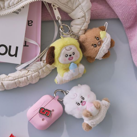 BT21 BABY PLUSH KEYRING NEWBORN Season 2