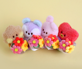 BT21 PLUSH KEYRING BOUQUET Ver