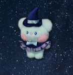 BT21 minini PLUSH KEYRING MAGICIAN