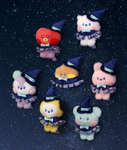 BT21 minini PLUSH KEYRING MAGICIAN