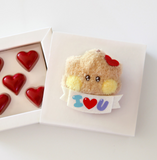 BT21 PLUSH KEYRING ILOVEU Ver