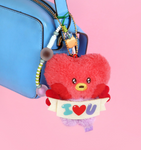 BT21 PLUSH KEYRING ILOVEU Ver