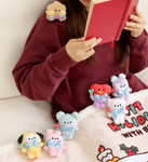 BT21 minini PLUSH KEYRING ANGEL Ver