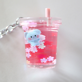 BT21 minini Water Keyring Cherry Blossom
