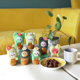 BT21 mini minini GREEN PLUSH KEYRING