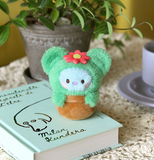BT21 mini minini GREEN PLUSH KEYRING
