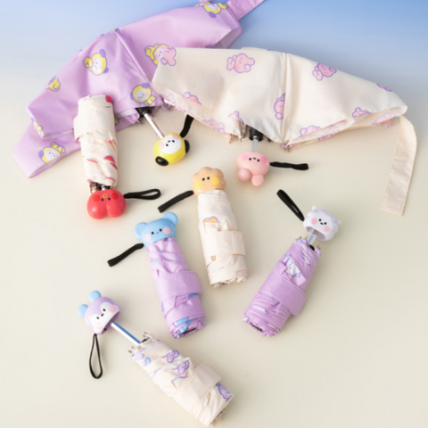 BT21 3-TIER UMBRELLA RAINY DAY