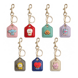 BT21 BABY Official Leather Metal Keychain