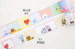 BT21 Official Sticky Roll Memopad