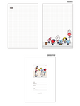 BTS BT21 Official PVC Cover Planner| bts bullet journal| bts diary