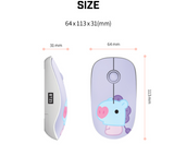 BTS BABY BT21 OFFICIAL WIRELESS SILENT MOUSE