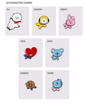 BTS BT21 OFFICIAL SWAING GEL PEN