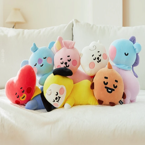 Korean Style BTS Plush Toy Pillow - High Quality BT21 Throw Pillow