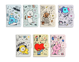 BTS BT21 OFFICIAL PASSPORT CASE