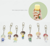 BTS Character Strap Keychain